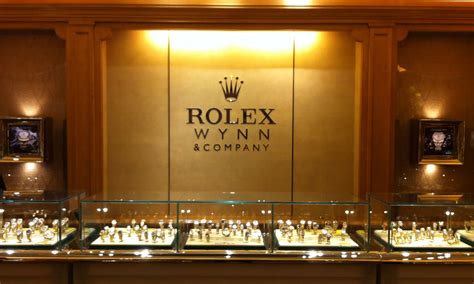 rolex wynn hotel las vegas.